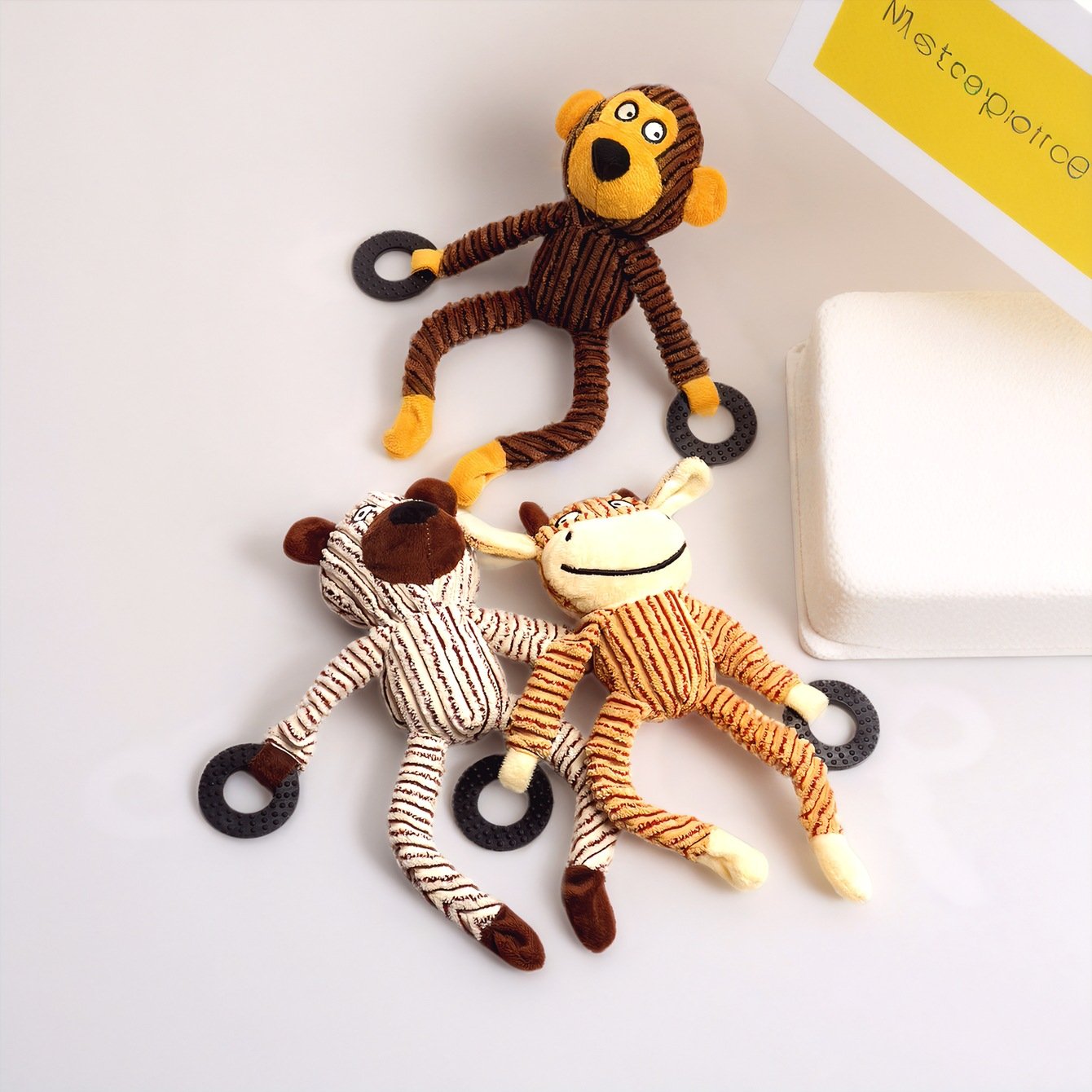 Corduroy Squeaky Cartoon Pet Plush Toys | Bite-Resistant Bear, Monkey & Bull Molar Dog Toys O1CN01C5xhGQ1ljBY4NoYHr 2211743354854 0 Cib