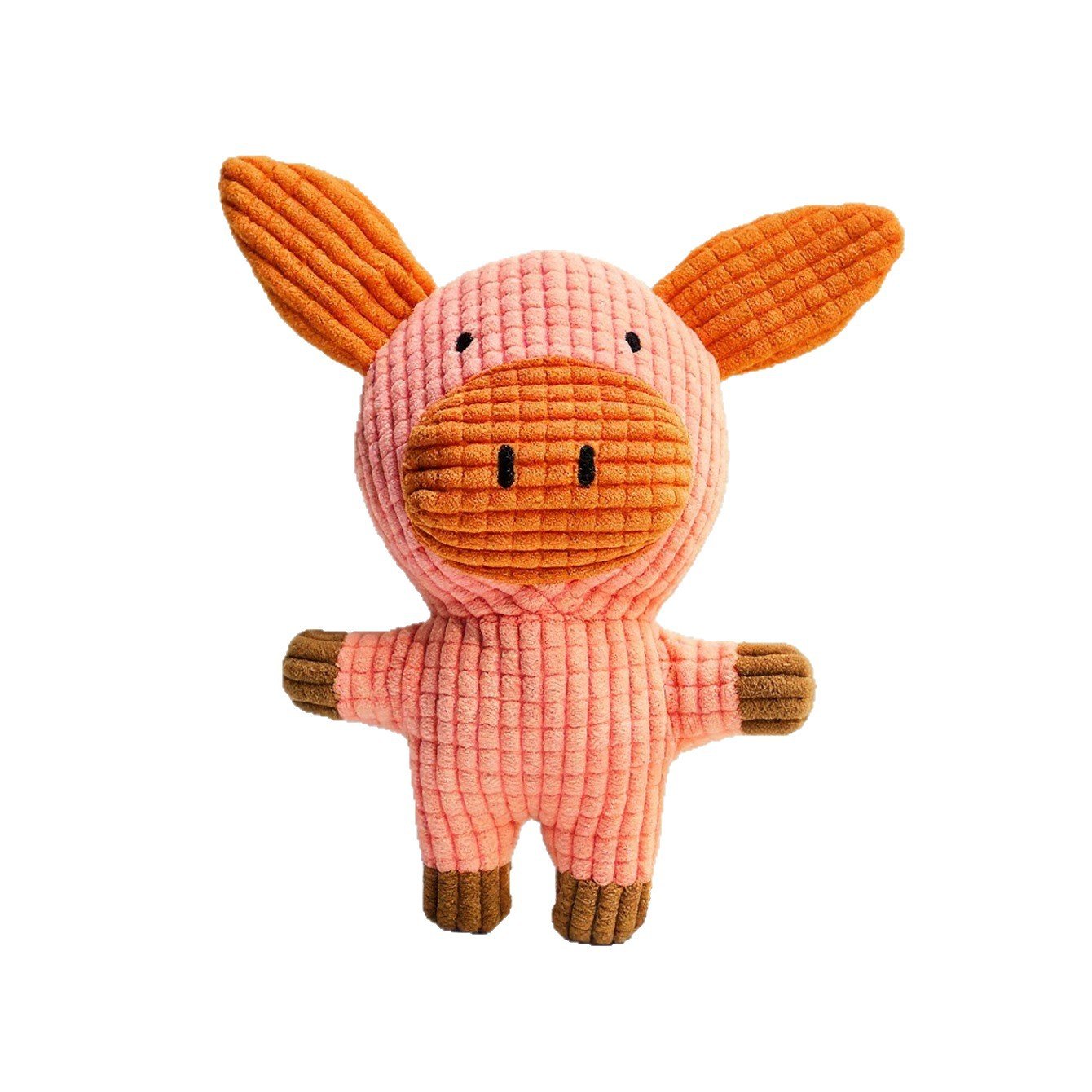 Textured Corn Velvet Squeaky Pet Plush Toys | Bite-Resistant Cartoon Animal Molar Teething Companion for Dogs & Cats O1CN01NKD27s1ljBYeJnuPl 2211743354854 0 Cib