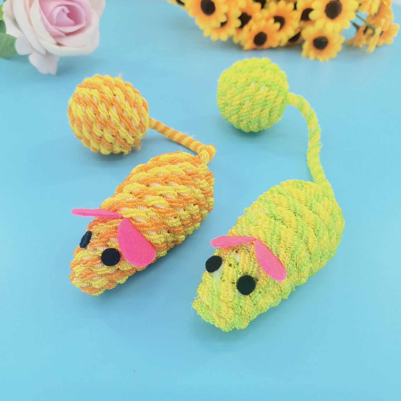 Interactive Color-Changing Woven Mouse Cat Toy | Rattling Sand Sound Solo Play Toy with Plush Ball Tail for Indoor Cats O1CN01ZPaDfe1ljBP1OD9MA 2211743354854 0 Cib