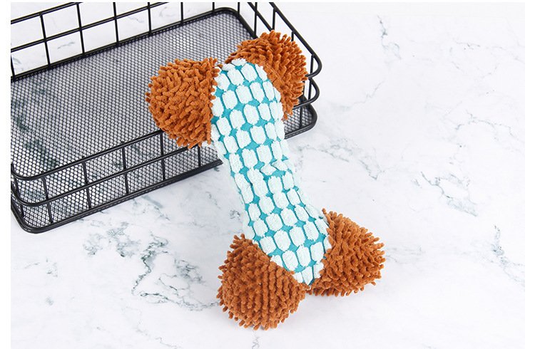 Squeaky Plush Dog Chew Toy Set | Flat Carpet Mat & Bone Shape Bite-Resistant Dental Molar Toys for Dogs & Puppies O1CN01kcSAxc1ljBDGPEXyX 2211743354854 0 Cib